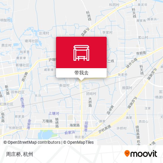 周庄桥地图