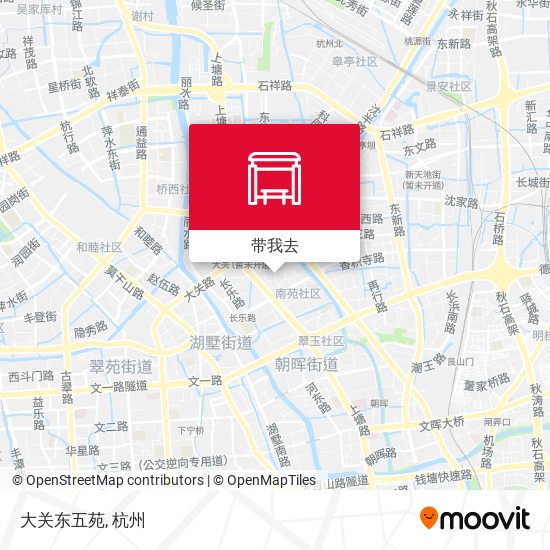 大关东五苑地图