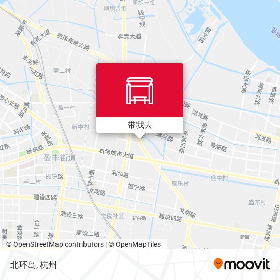 北环岛地图