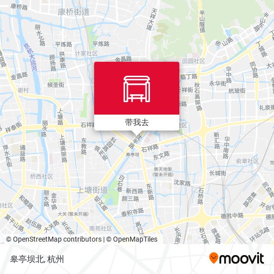 皋亭坝北地图