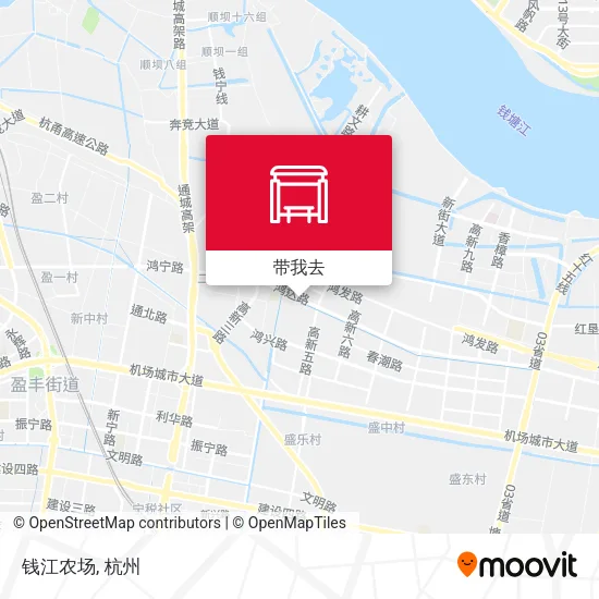 钱江农场地图