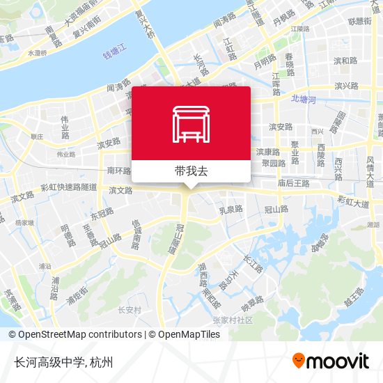 长河高级中学地图