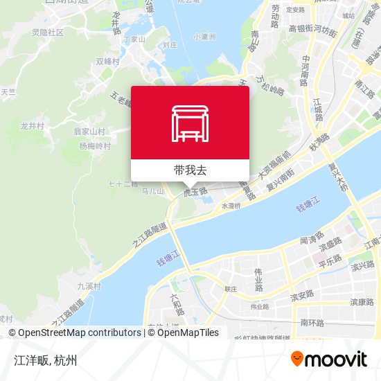 江洋畈地图
