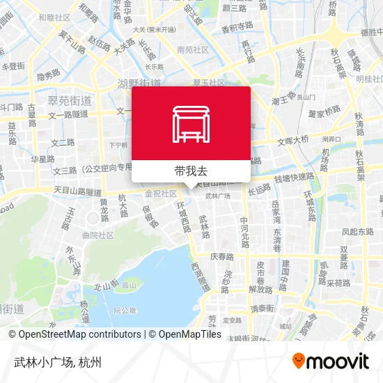 武林小广场地图