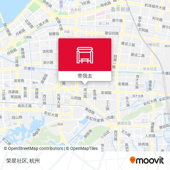 荣星社区地图
