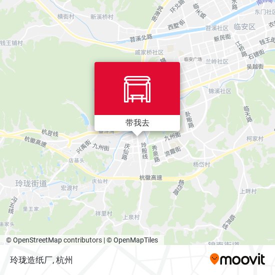 玲珑造纸厂地图