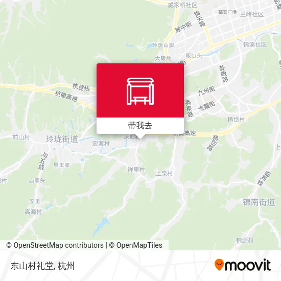 东山村礼堂地图