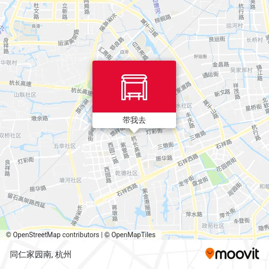 同仁家园南地图