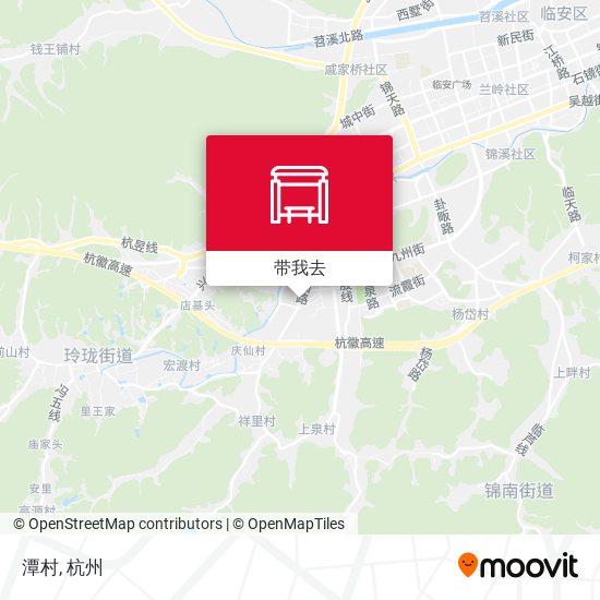潭村地图