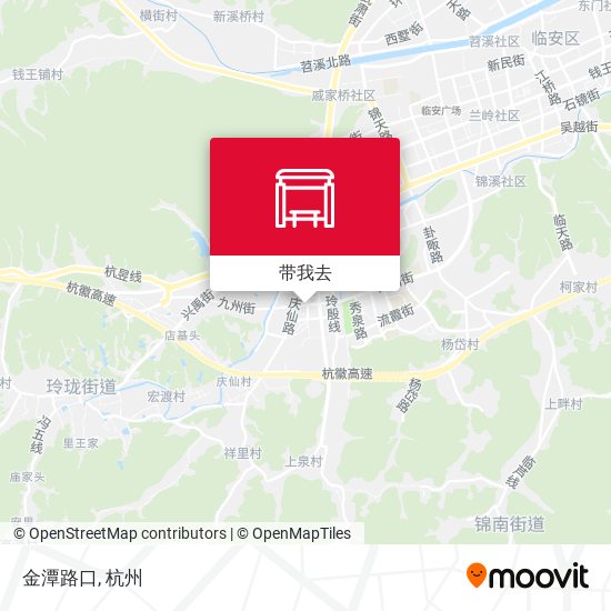 金潭路口地图