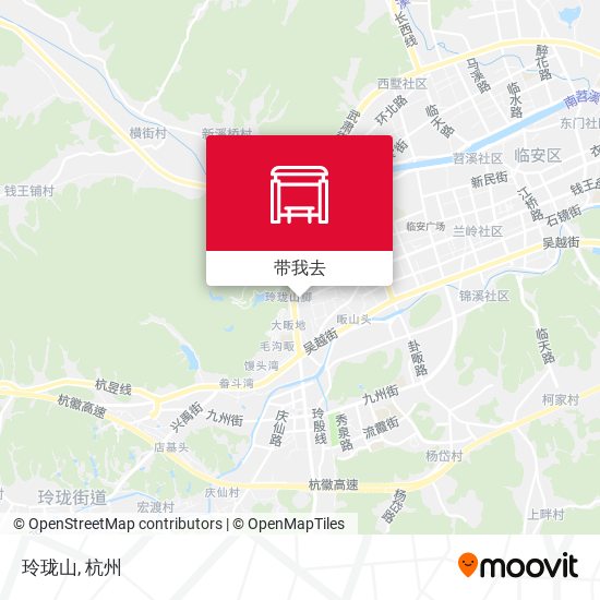 玲珑山地图