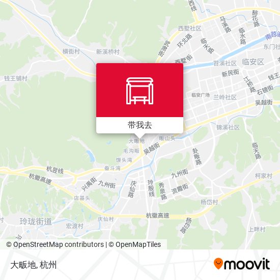大畈地地图