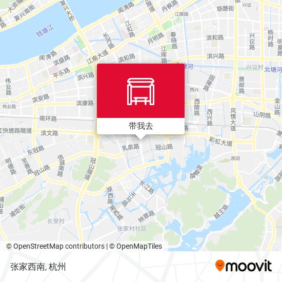 张家西南地图