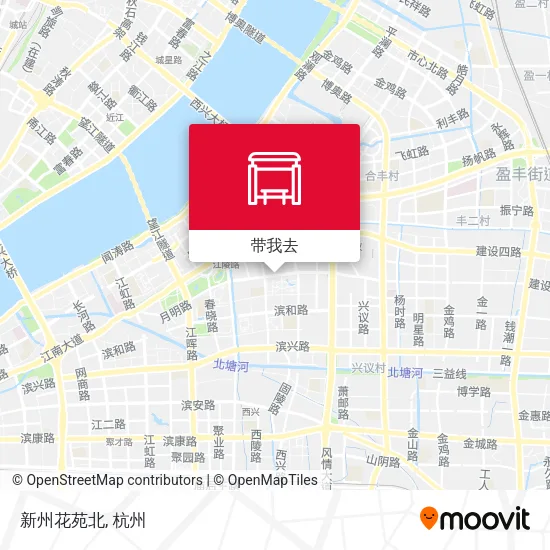 新州花苑北地图
