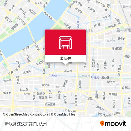 新联路江汉东路口地图