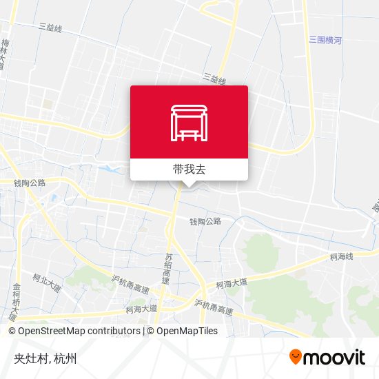 夹灶村地图