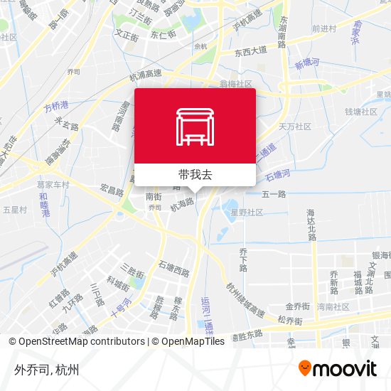 外乔司地图