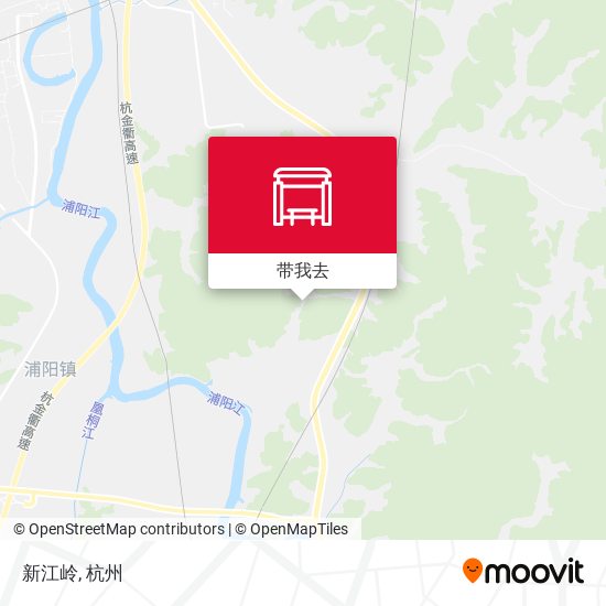 新江岭地图