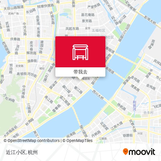 近江小区地图