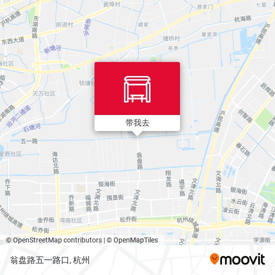 翁盘路五一路口地图