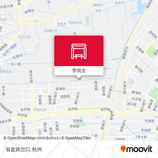 翁盘路岔口地图