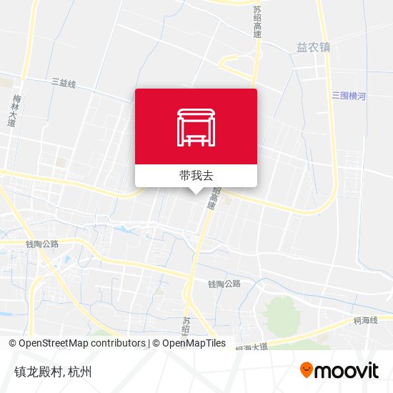 镇龙殿村地图
