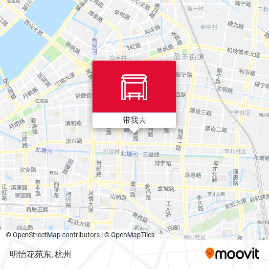 明怡花苑东地图