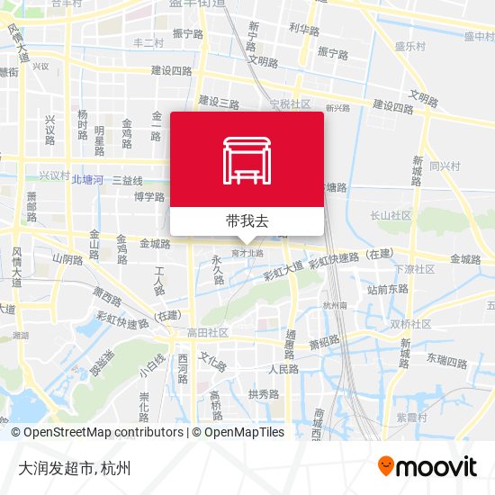 大润发超市地图