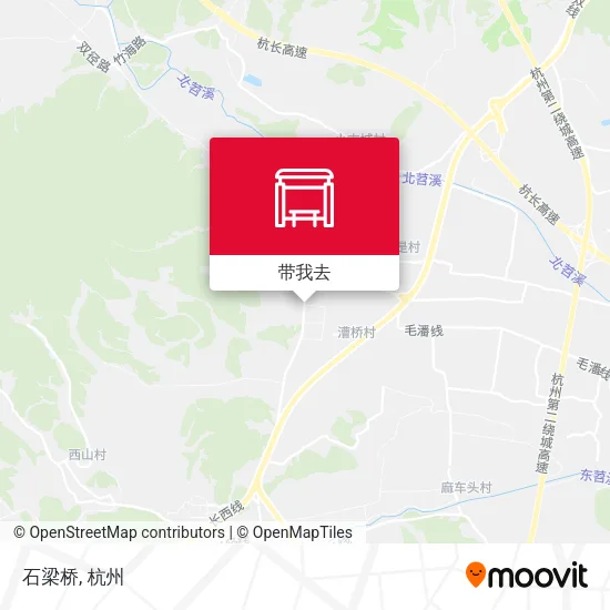 石梁桥地图
