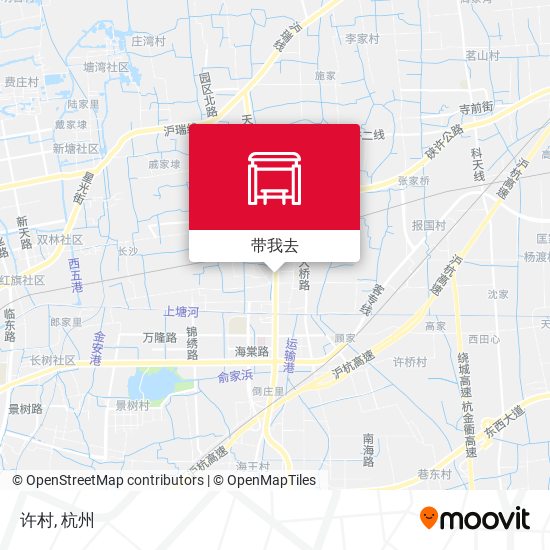 许村地图