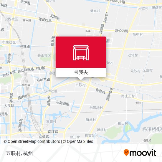 五联村地图