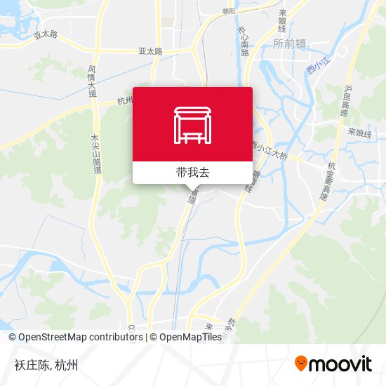 袄庄陈地图