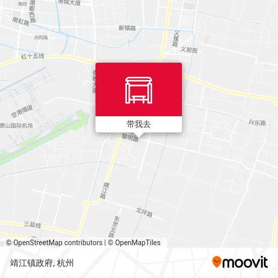 靖江镇政府地图