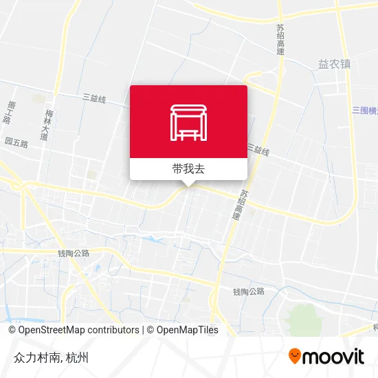众力村南地图