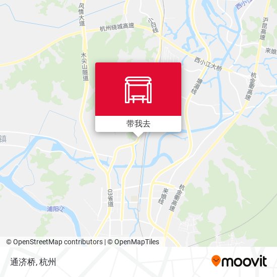 通济桥地图