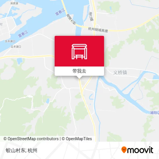 蛟山村东地图