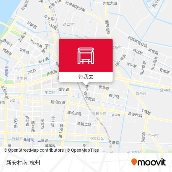 新安村南地图