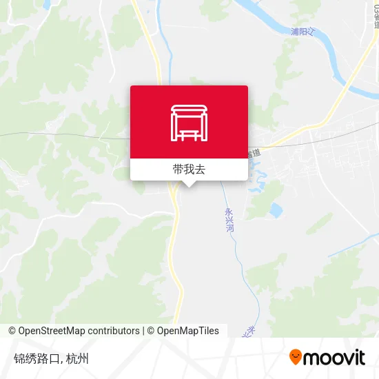 锦绣路口地图