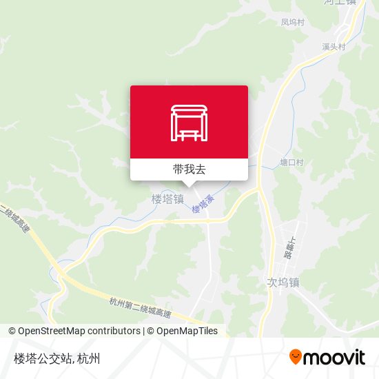 楼塔公交站地图