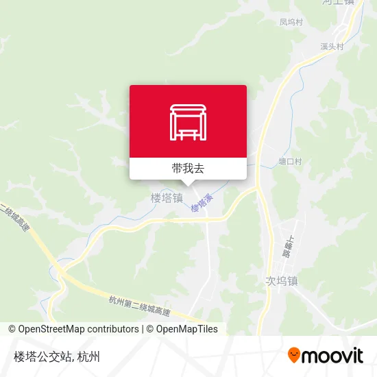 楼塔公交站地图