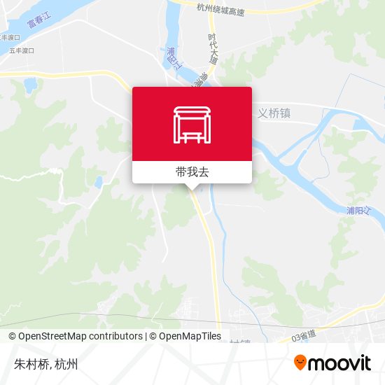 朱村桥地图