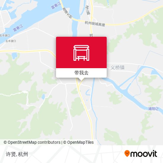 许贤地图