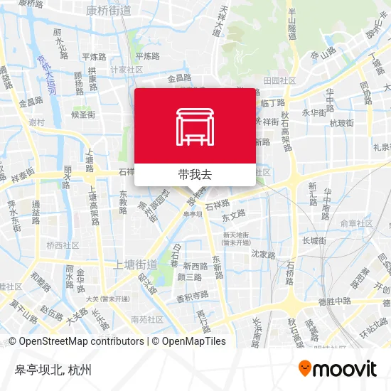 皋亭坝北地图