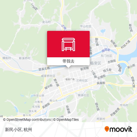 新民小区地图