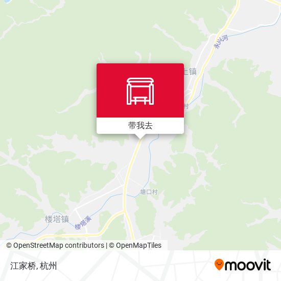 江家桥地图