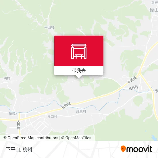 下平山地图