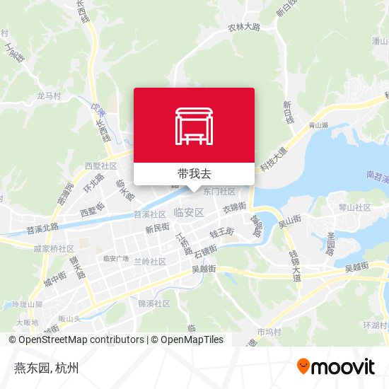 燕东园地图