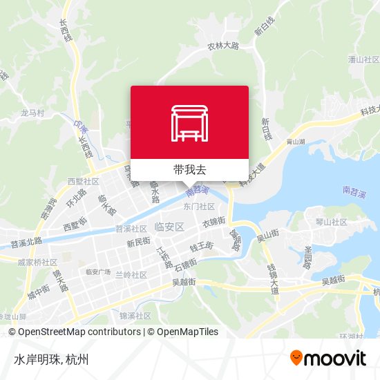 水岸明珠地图