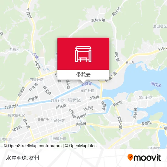 水岸明珠地图