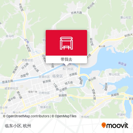 临东小区地图